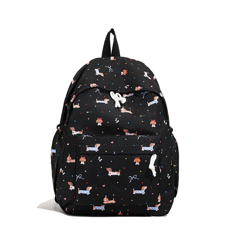Backpack with Cheerful Dog Motif Kalsten