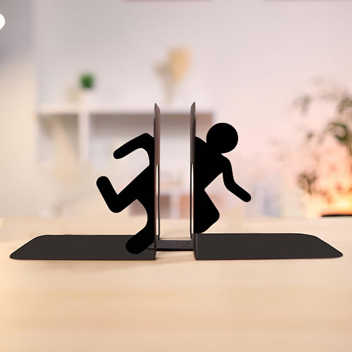 Playful Figurative Bookends