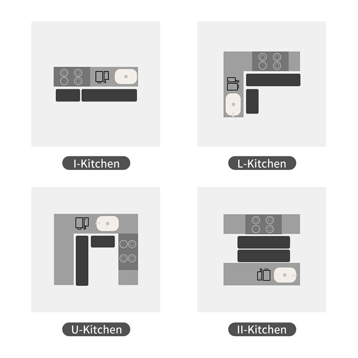 Elegant Anti-Fatigue Kitchen Runner Mat