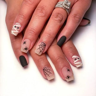 Creative 3D Bow and Pearl Nail Extensions Kalsten