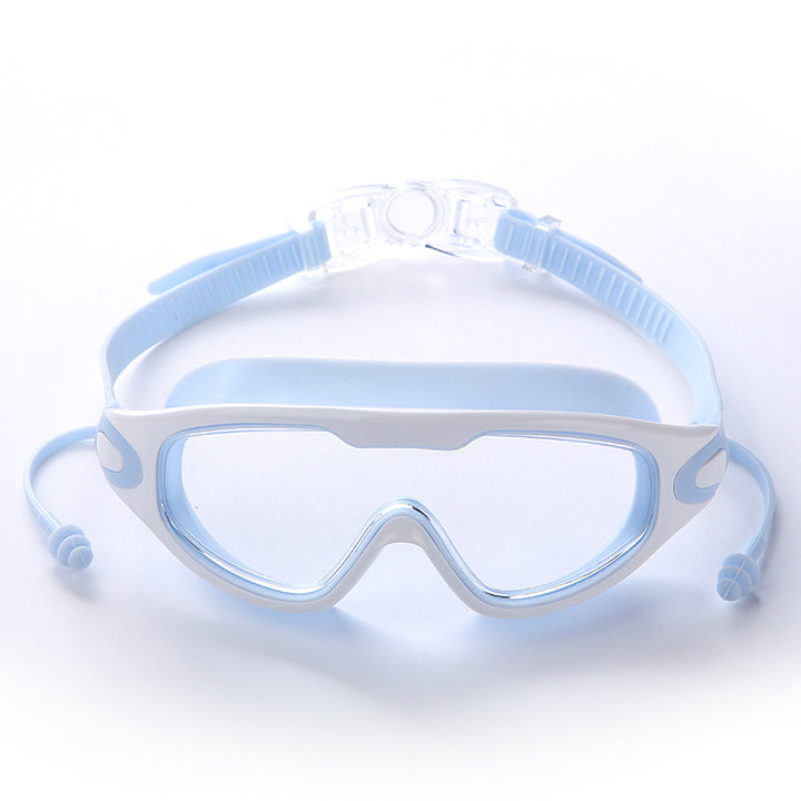 Swim mask with large field of vision and comfortable silicone padding Kalsten