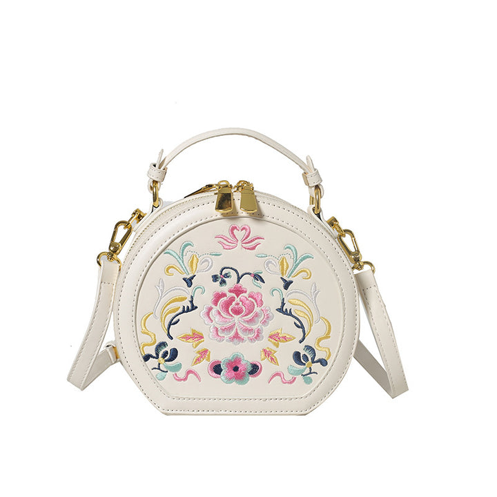 Vintage Floral Embroidered Handbag Kalsten