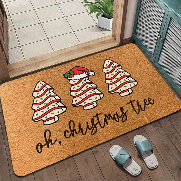 Festive Holiday Door Mat Kalsten