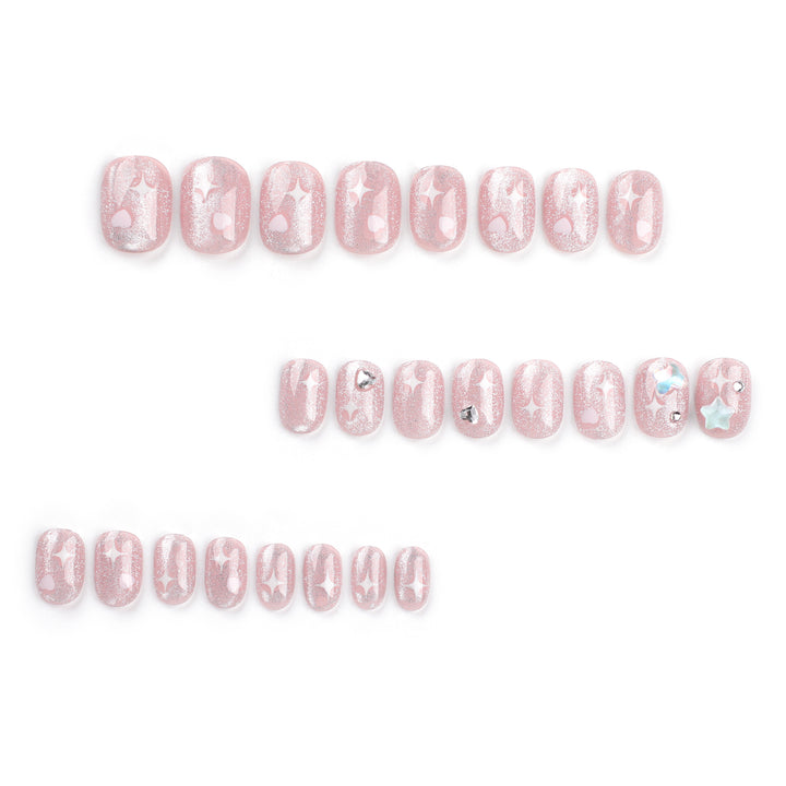 Artful Nail Art with Sparkling Accents Kalsten