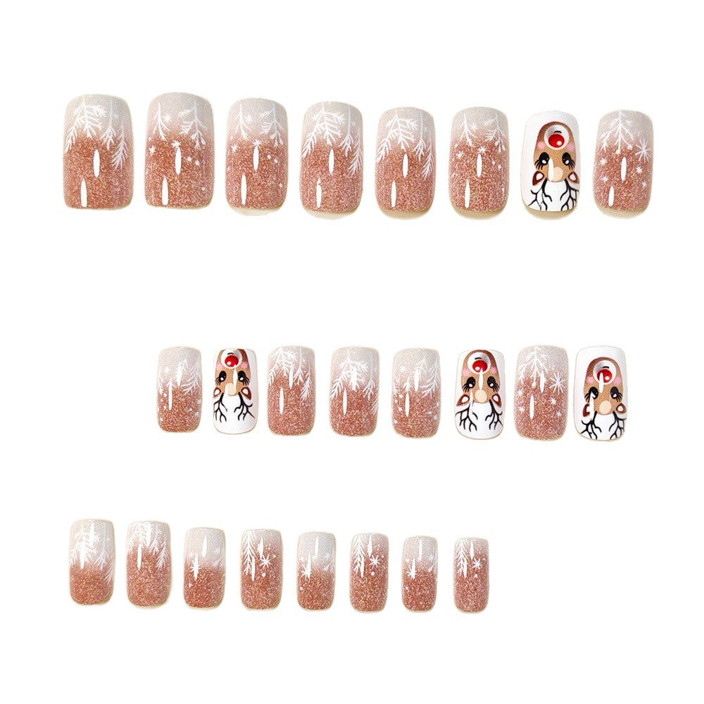 Festive Themed Press-On Nail Art Kalsten