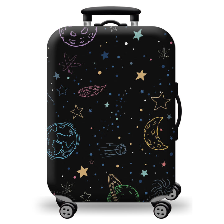 Unisex Hard-shell suitcase with stunning mountain landscape design Kalsten