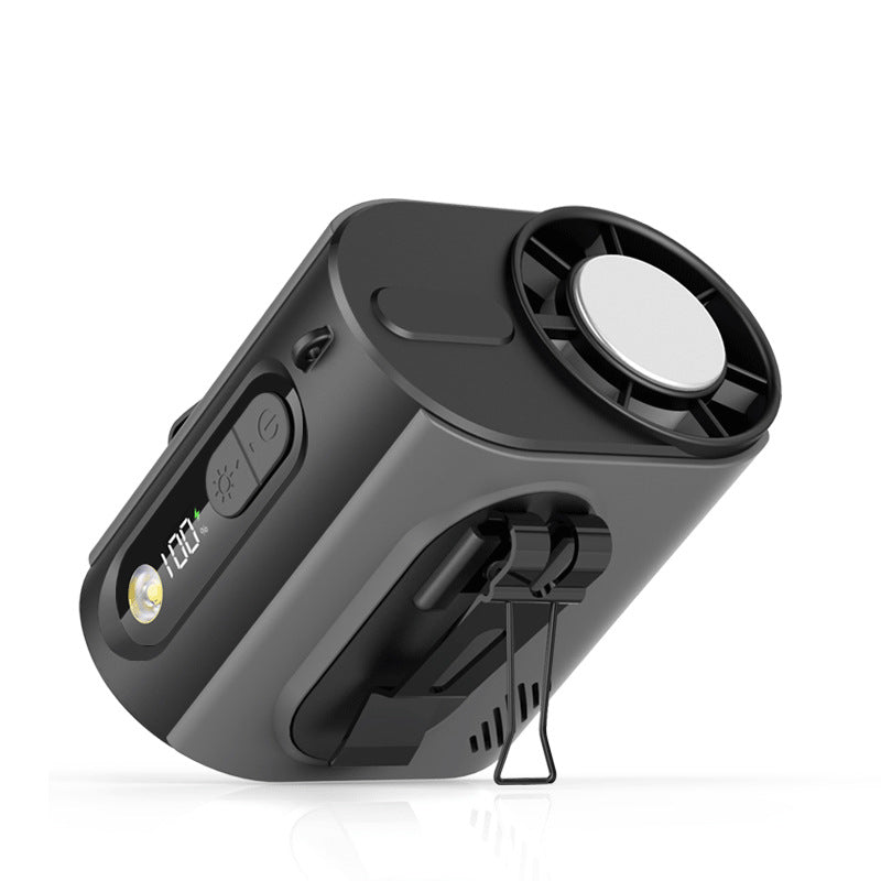 Ladies portable mini fan with LED display Kalsten