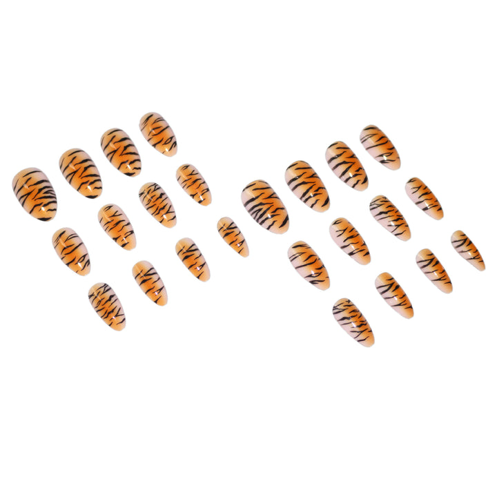 Creative Tiger Print Nail Art Kit