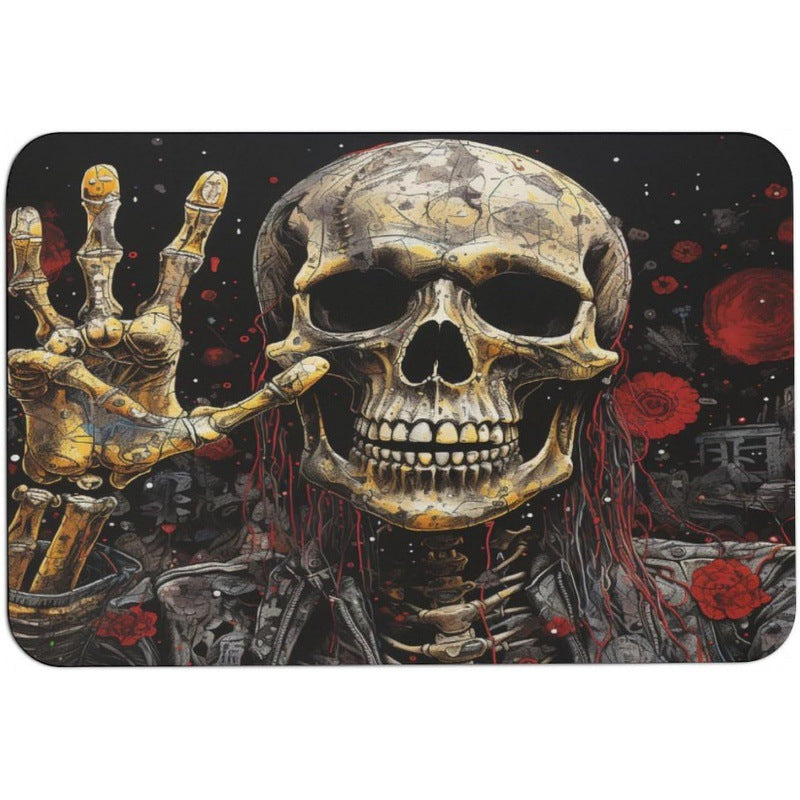 Halloween-Themed Welcome Mat Kalsten