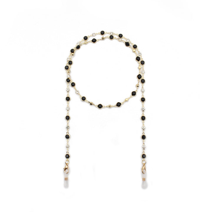 Stylish Gemstone-Linked Eyewear Chain Kalsten