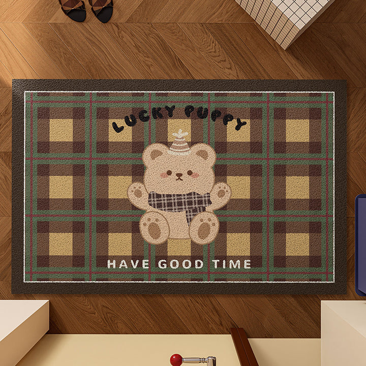 Playful Puppy-Themed Area Rug