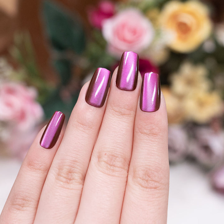 Glossy Press-On Nail Art  1791110921