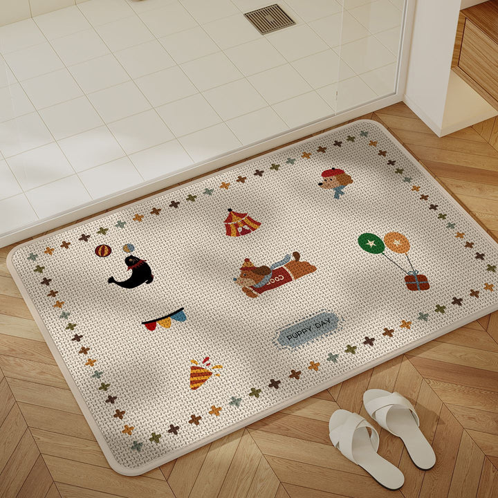 Funny Dog Indoor Mat Kalsten
