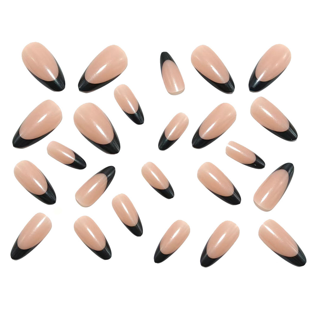 Elegant Artificial Nails with Modern Stiletto Tips Kalsten
