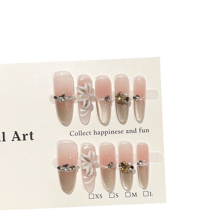 Creative Floral Nail Art Set