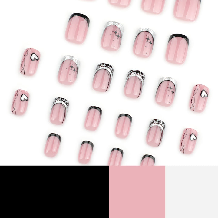 Artificial nail art with glamorous design Kalsten