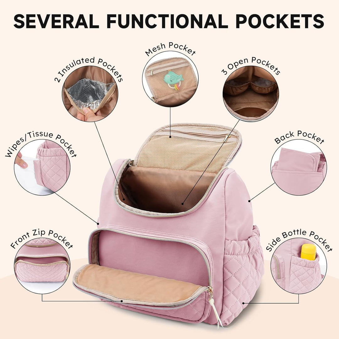 Practical backpack with integrated organizer Kalsten