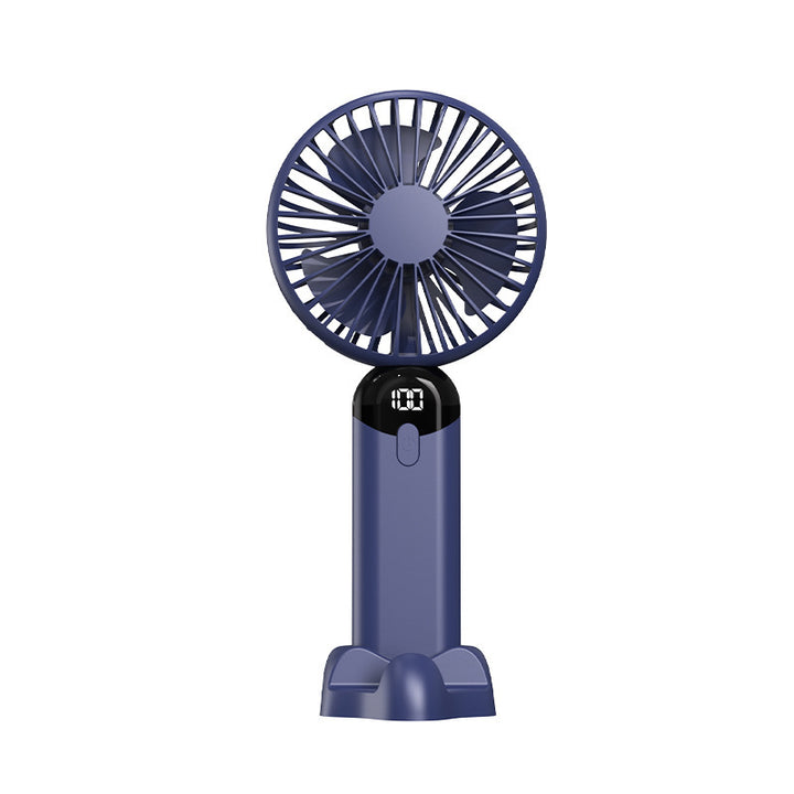 Unisex nan rechargeable portable handheld and desk fan with LED battery indicator Kalsten