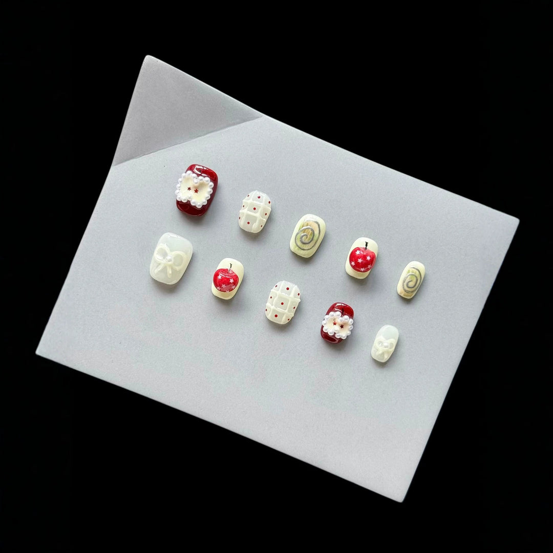 Artistic Seasonal Press-On Nail Collection