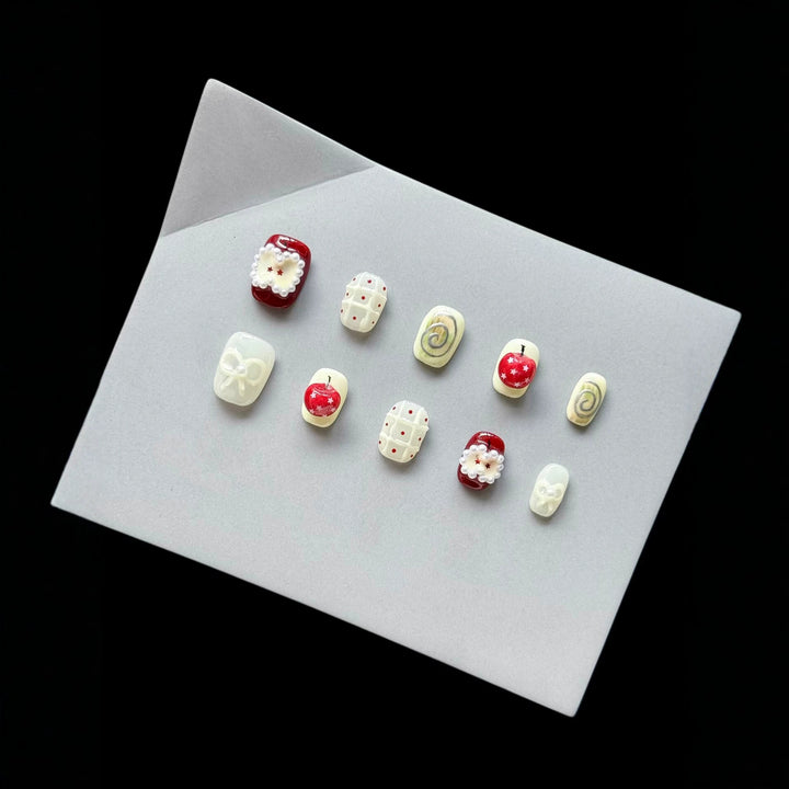 Artistic Seasonal Press-On Nail Collection