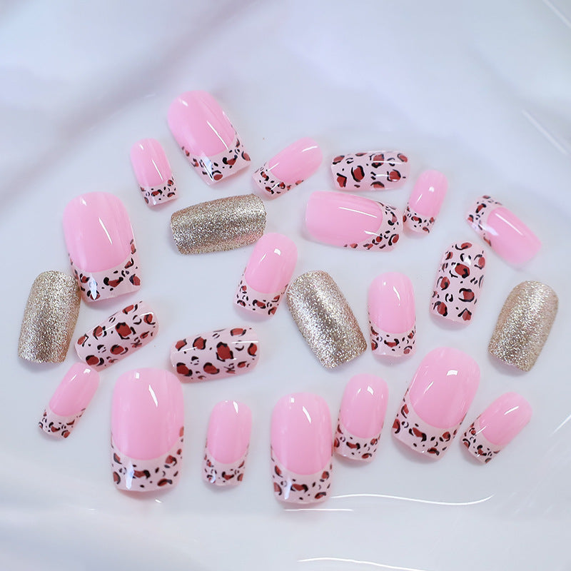 Artistic Animal Print Nail Art Enhancements Kalsten