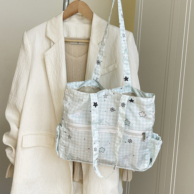 Illustrated Canvas Tote Bag Kalsten