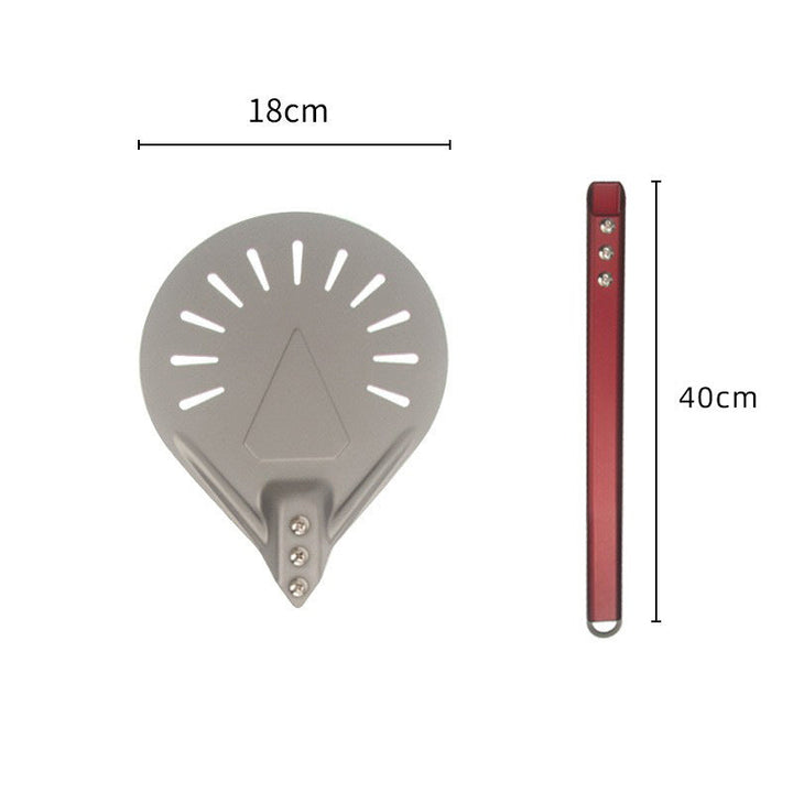 perforated aluminum pizza peel with detachable ergonomic handle Kalsten