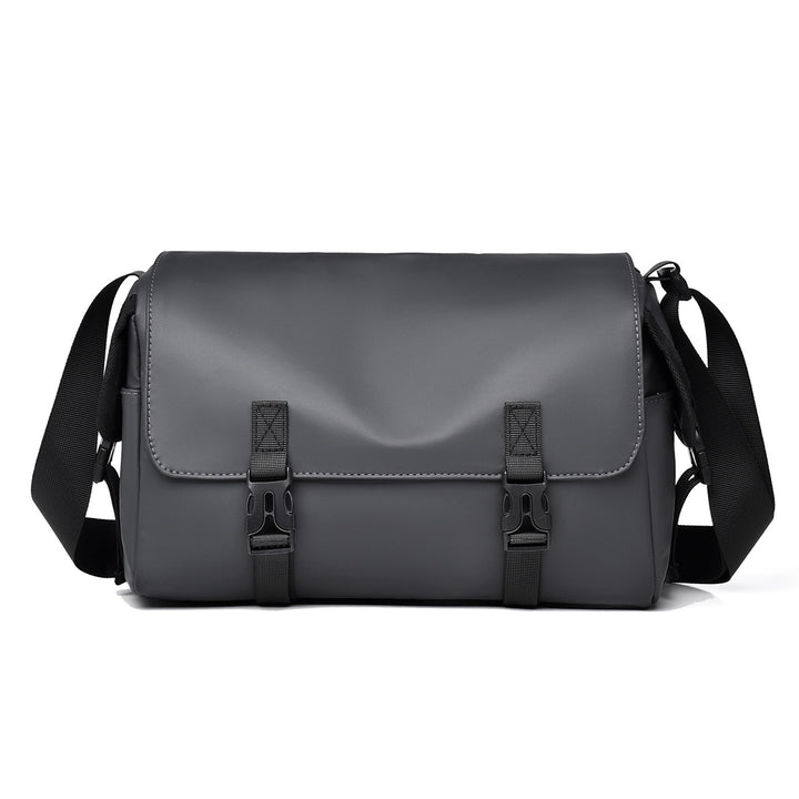 Modular Messenger Bag with Water-Repellent Material and Adjustable Shoulder Strap Kalsten