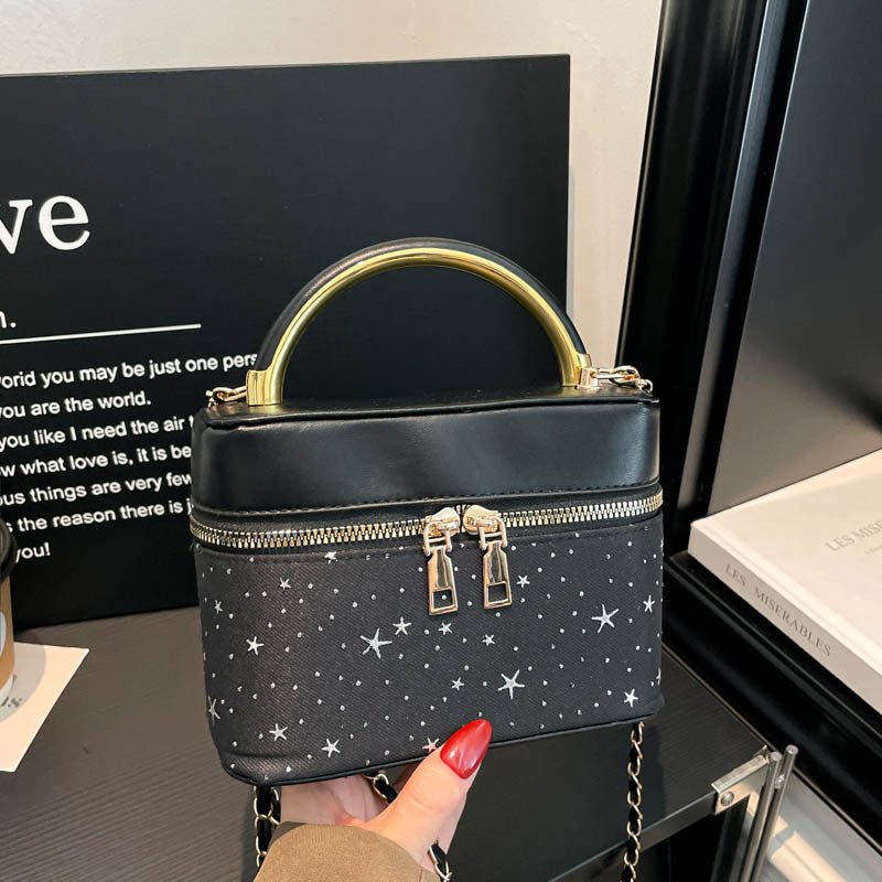Elegant Starry Design Handbag