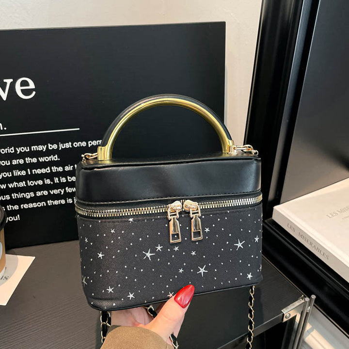 Elegant Starry Design Handbag