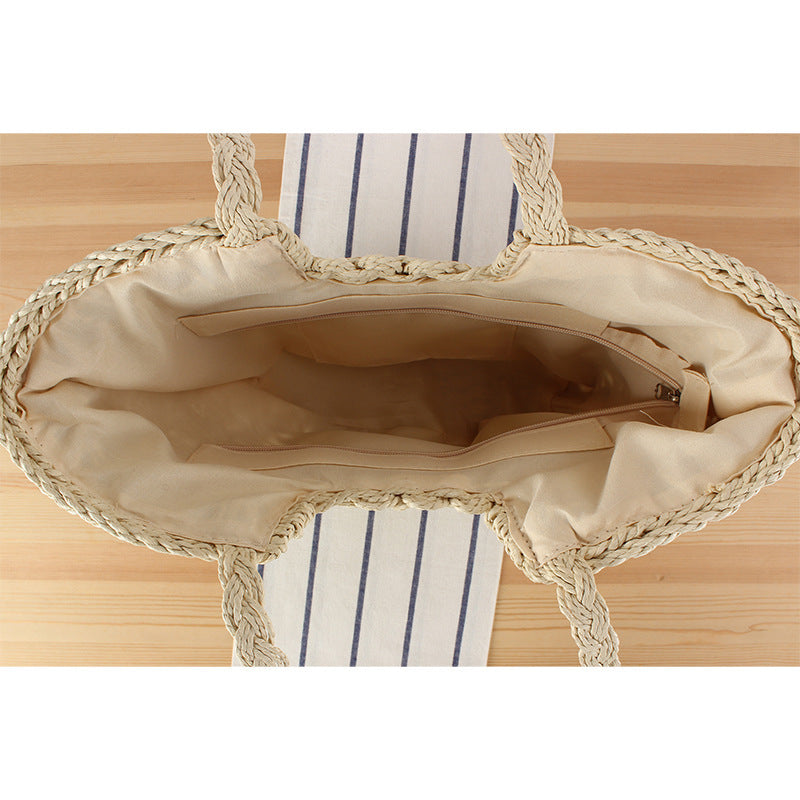 Designer Tote Bag Made from Handcrafted Natural Material Kalsten