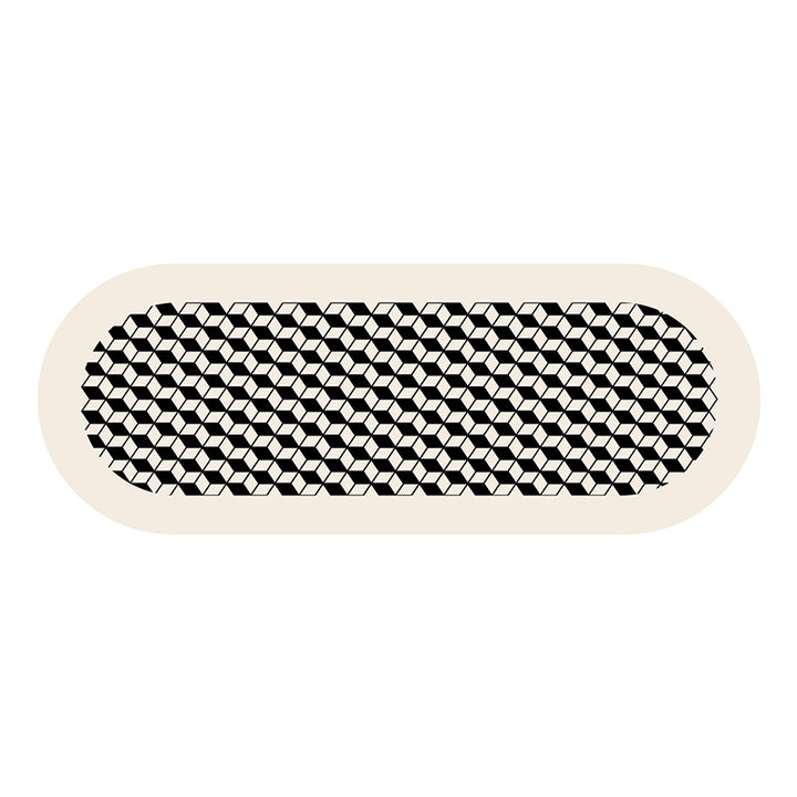 Geometric Patterned Runner Rug Kalsten