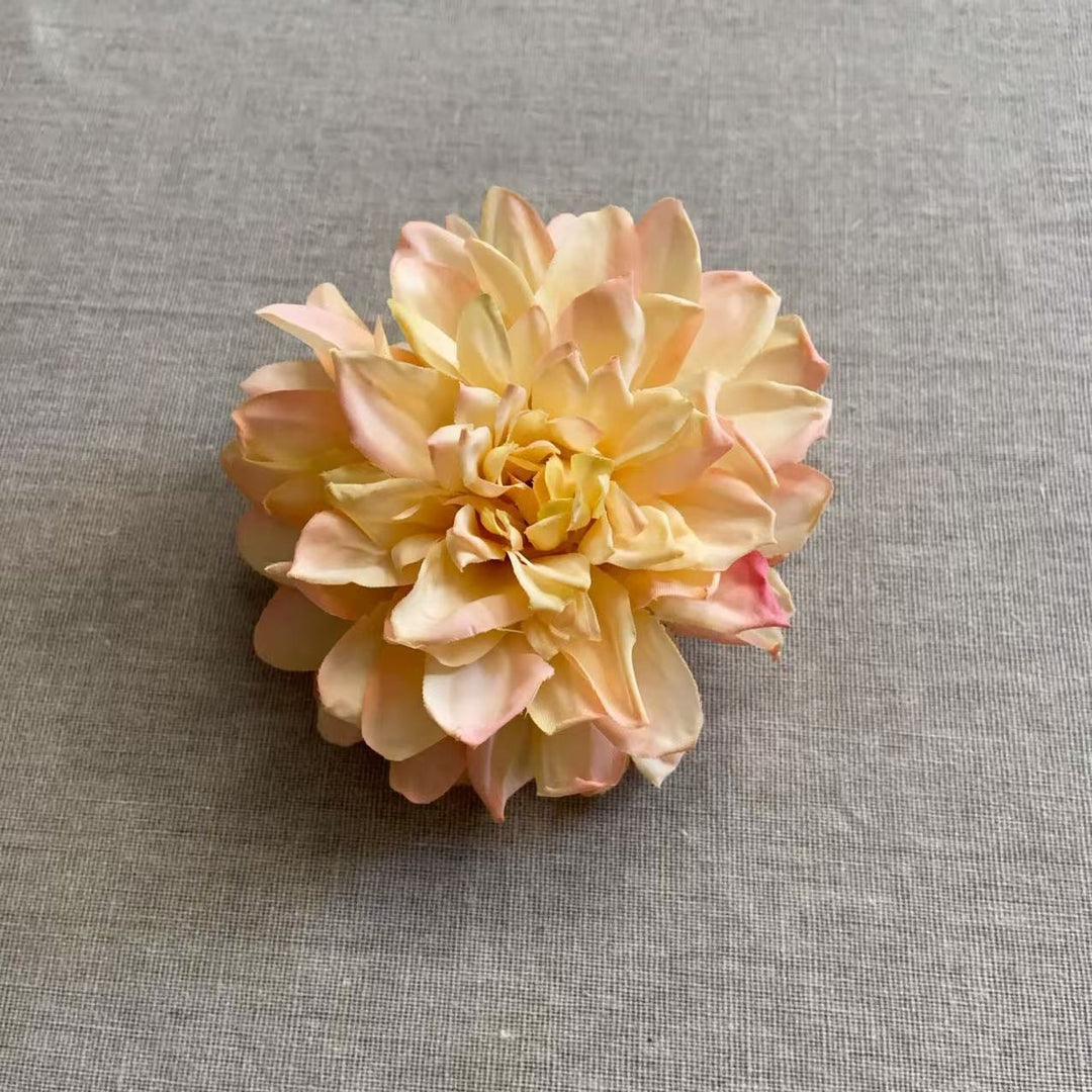 Lifelike Floral Hair Brooch
