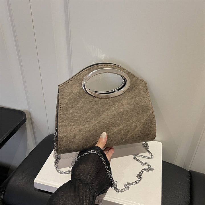 Fashionable Denim Clutch