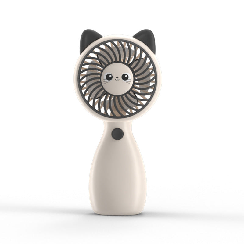 Women's Portable Mini Hand Fan in Cute Animal Design Kalsten