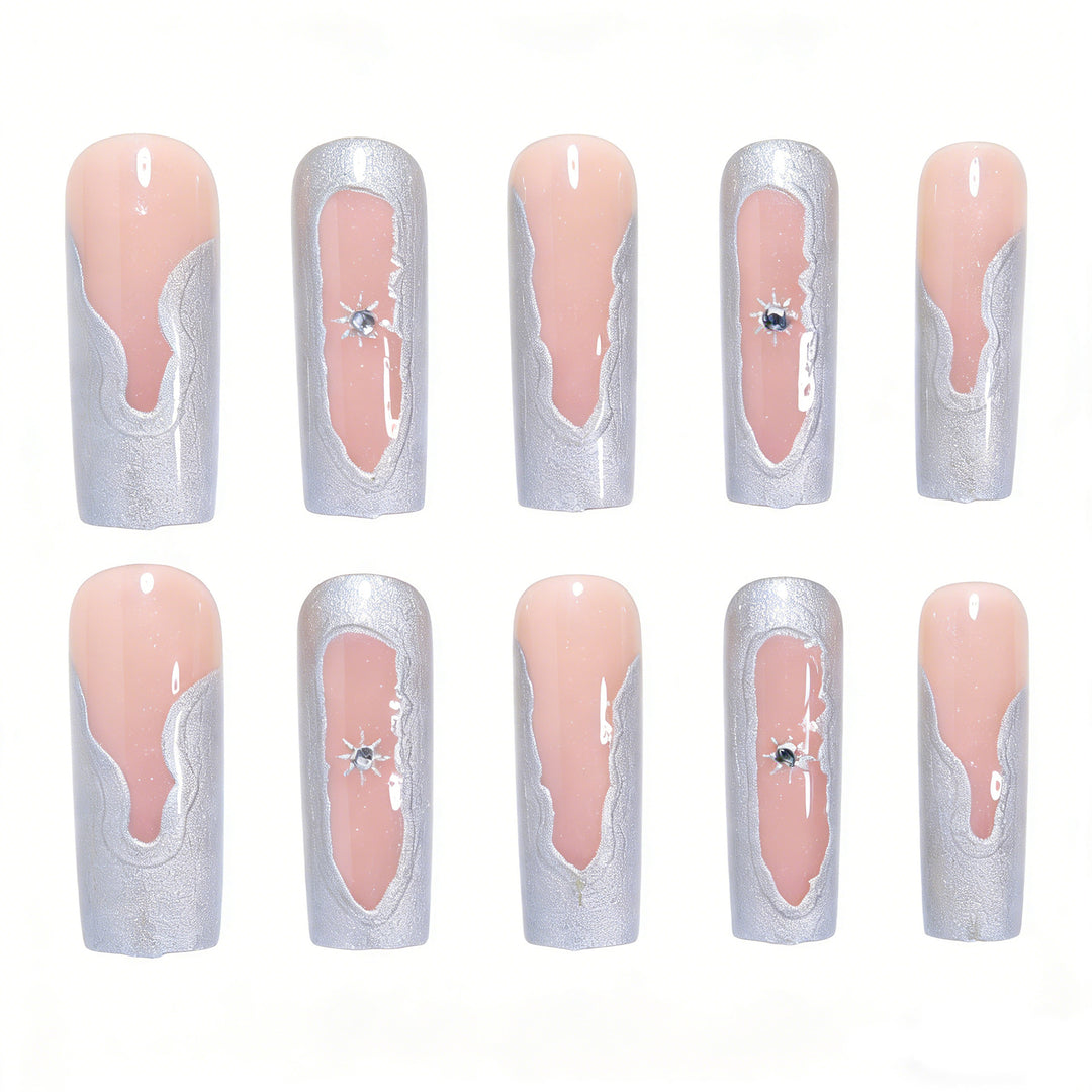 Artistic Press-On Nail Extensions Kalsten