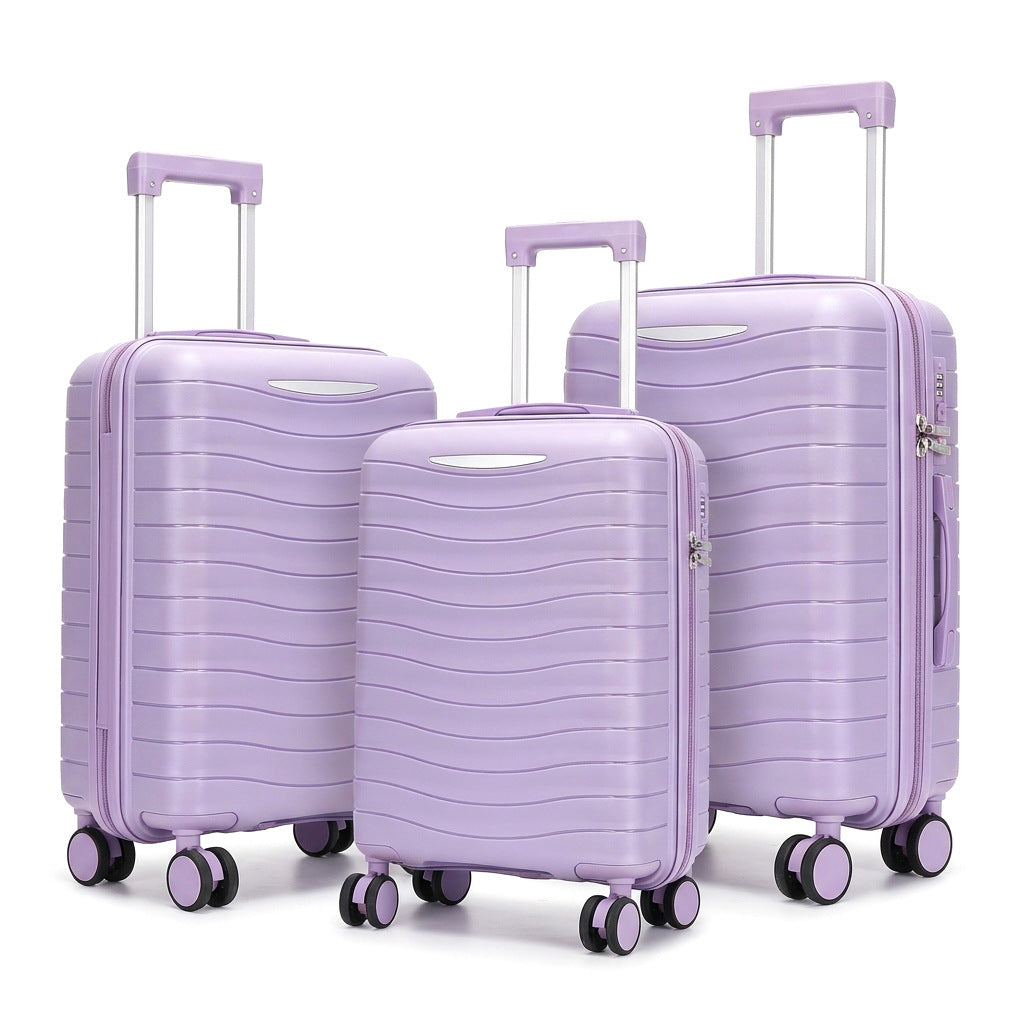 Hard Shell Suitcase Set with Innovative Pocket Organization Kalsten