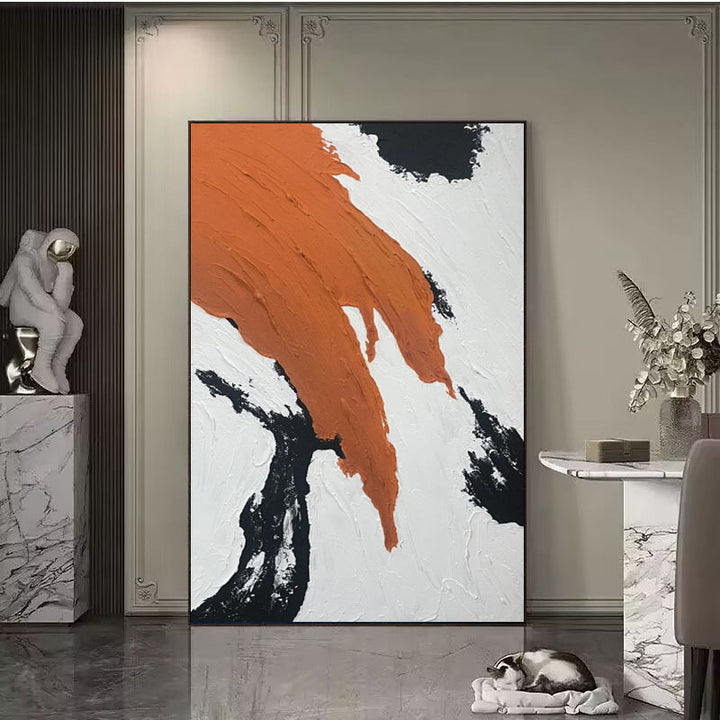 Abstract Textured Wall Painting