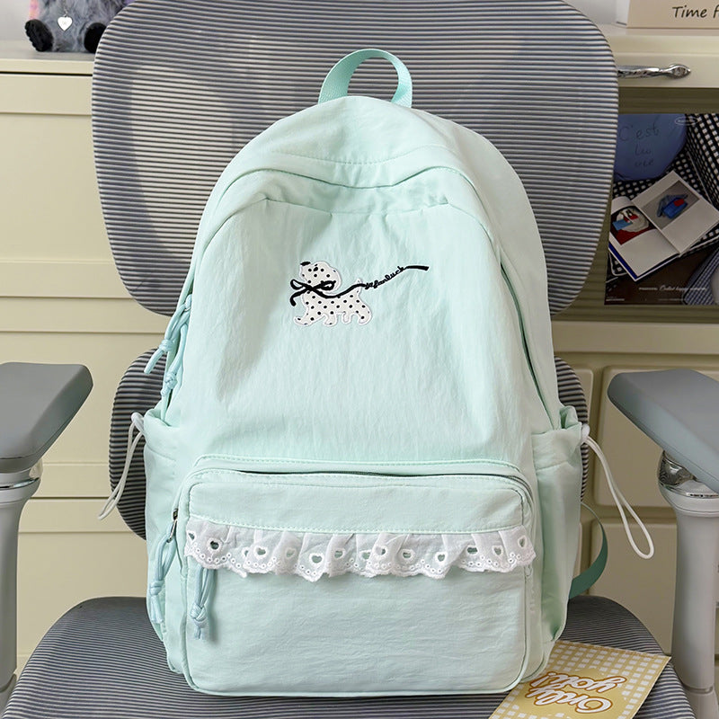 Stylish Embroidered Animal-Themed Backpack Kalsten