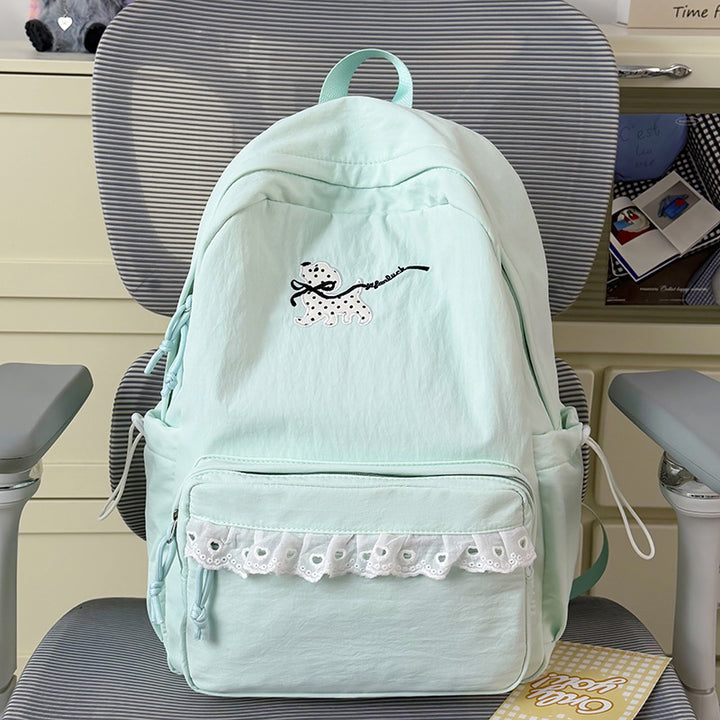 Stylish Embroidered Animal-Themed Backpack Kalsten