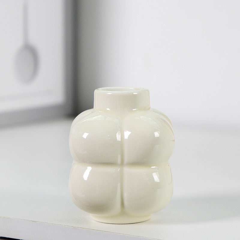 Decorative Ceramic Flower Bud Holder Kalsten