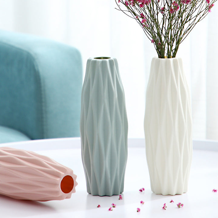 Elegant Textured Decorative Flower Vase Kalsten