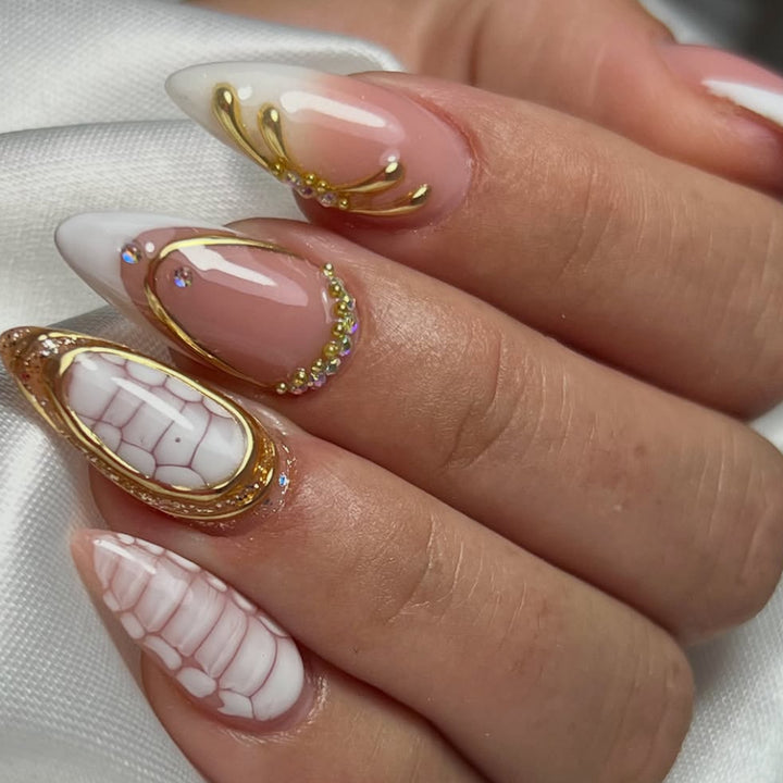 Elegant Decorative Gel Nail Art Set Kalsten