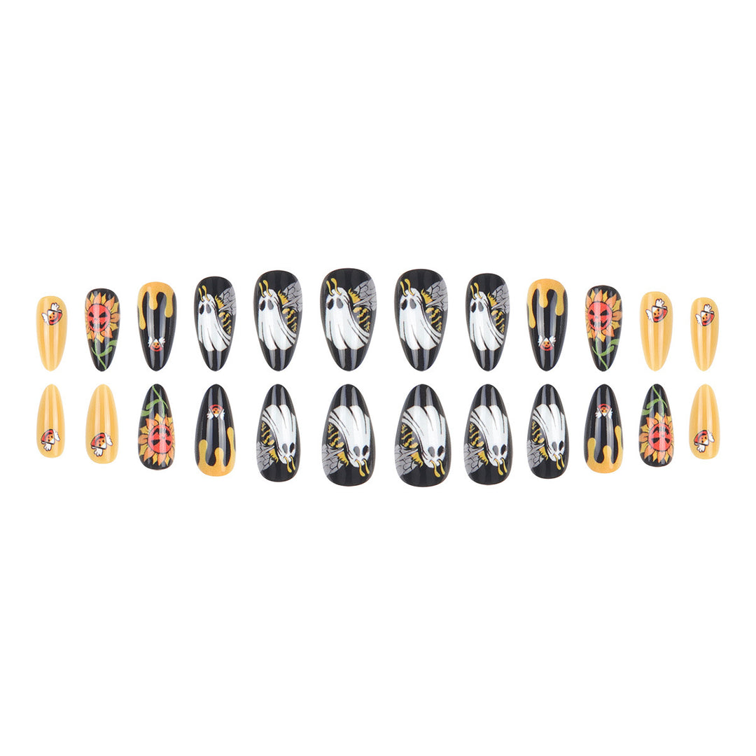 Artistic Supernatural Stiletto Nail Art Kalsten
