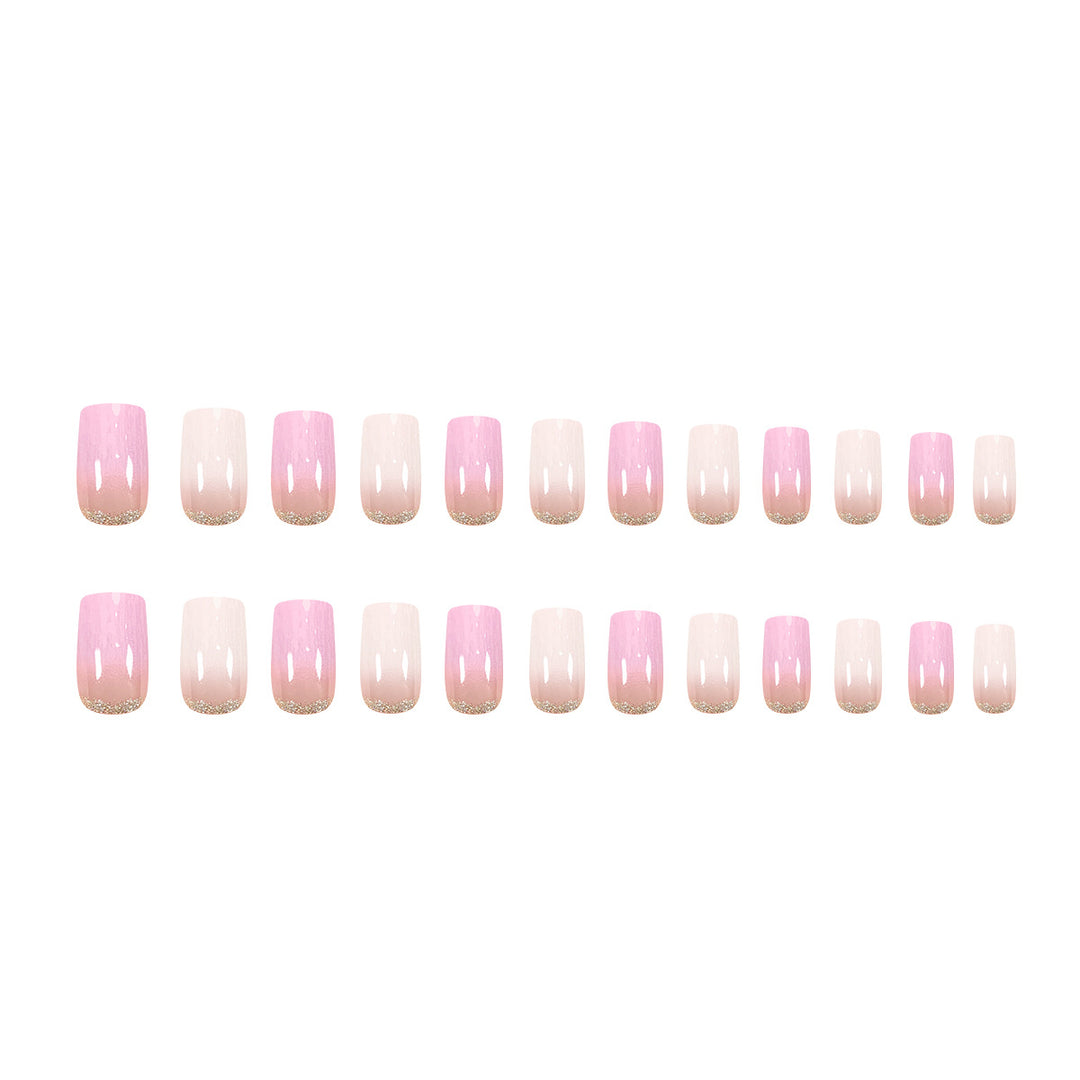 Artful nails with glitter design Kalsten