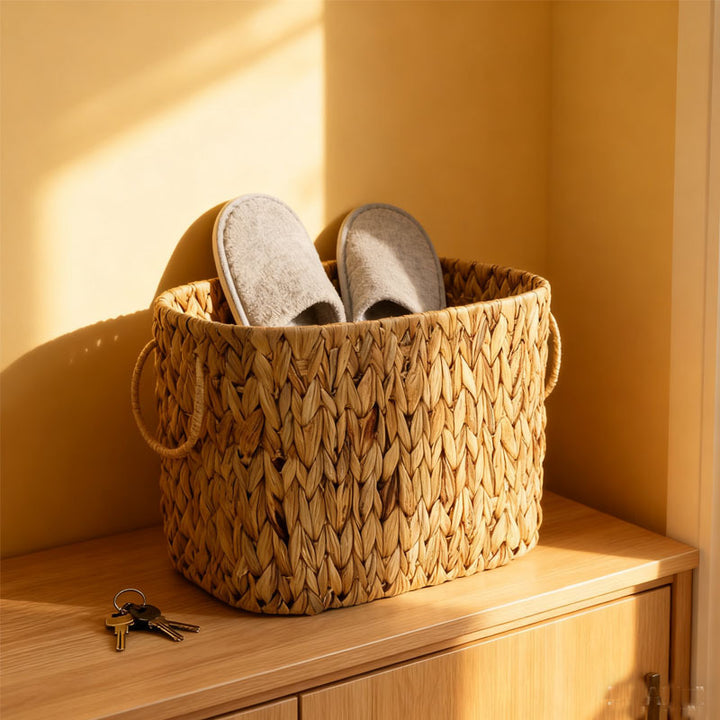 Handcrafted Woven Storage Basket Kalsten