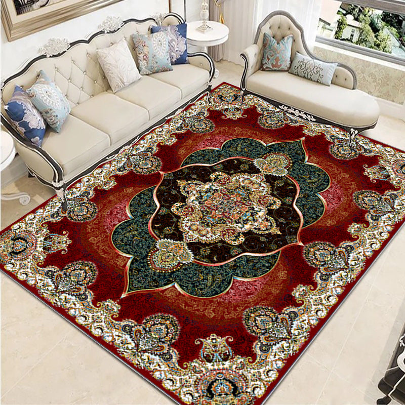 Vintage-Inspired Floral Area Rug