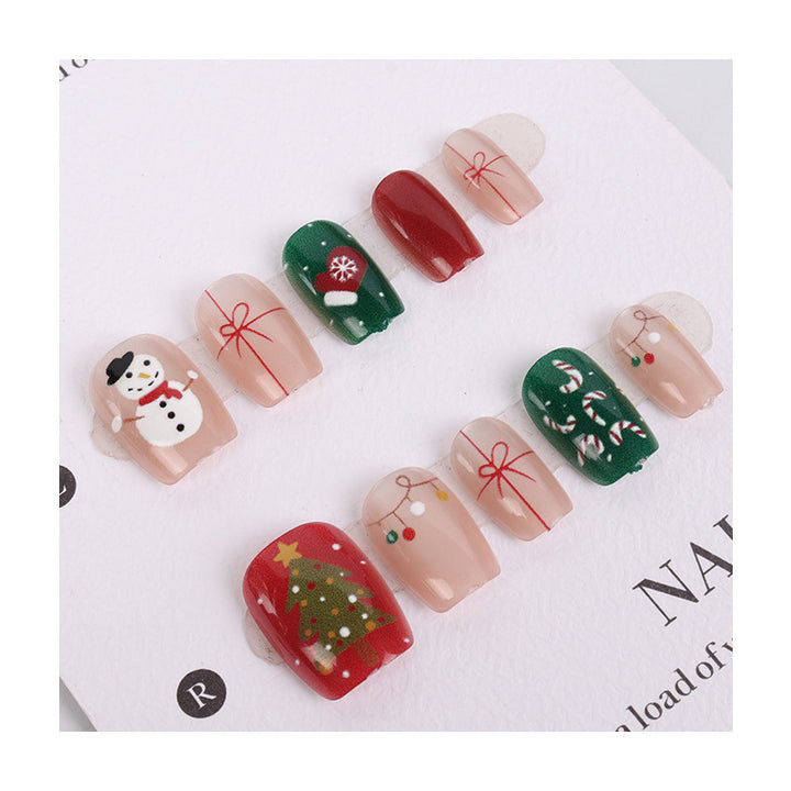 Holiday-Themed Decorative Press-On Nails Kalsten 1790727315