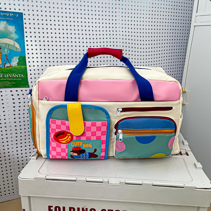 Stylish Multi-Pocket Duffle Bag Kalsten