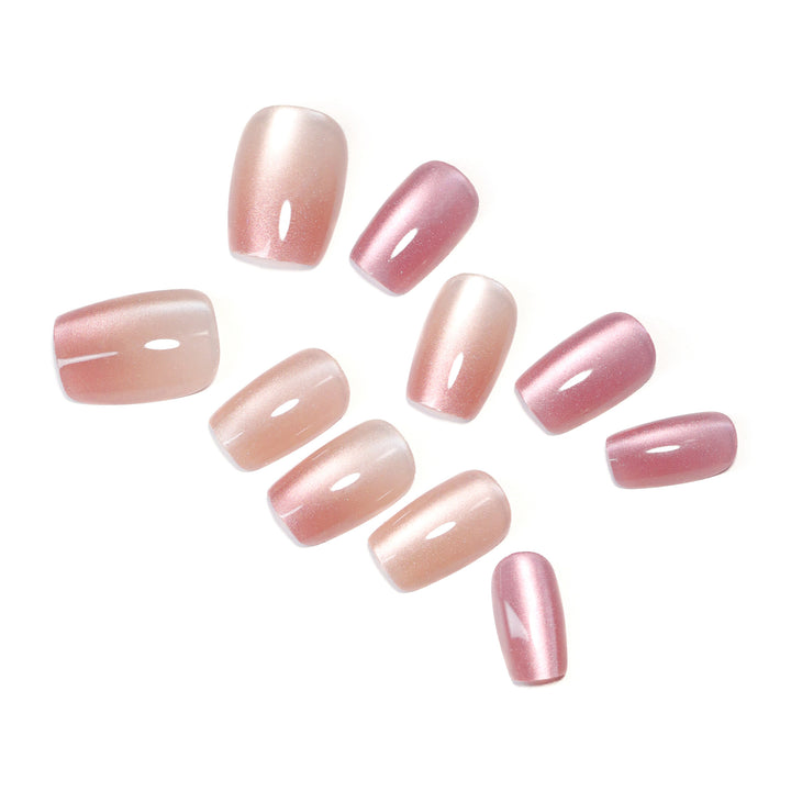 Artificial nail tips with ombre effect Kalsten